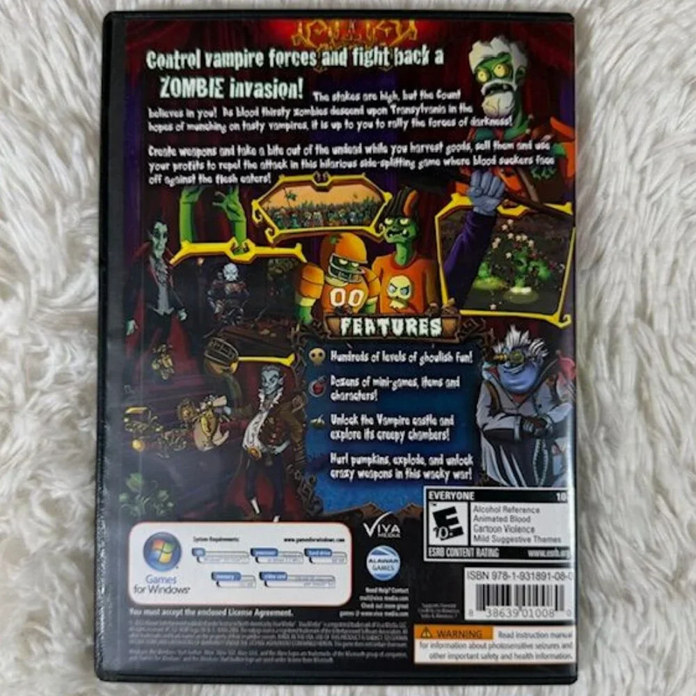 Vampires V. Zombies PC CD-ROM Set